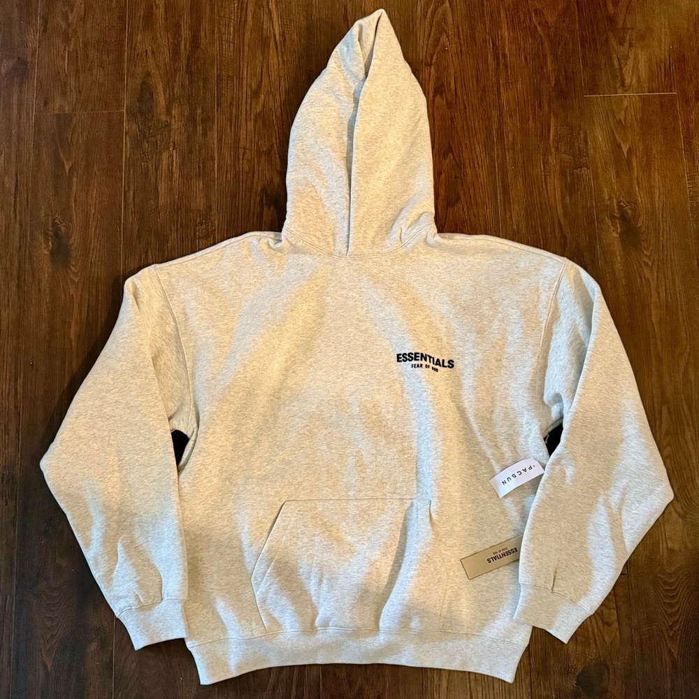 Gray Essentials Hoodie